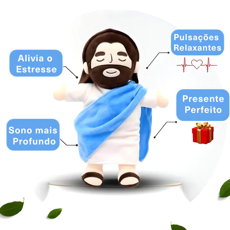Santo Soninho – Jesus que Respira - O Pelúcia que Abraça com Fé e Acalma a Alma